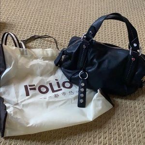 Authentic Rare FoLio Luxury Handbag